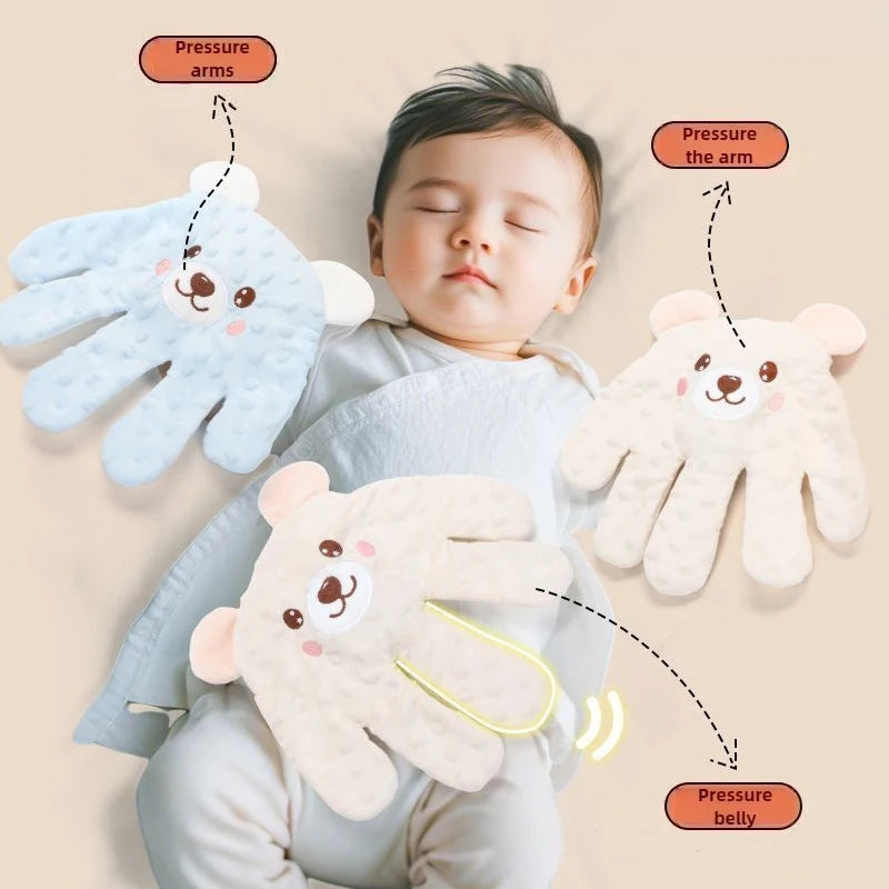 Newborn Baby Soothing Palm Pillow – Remote Control Sleep Aid