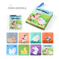 Montessori 3D Touch & Feel Sensory Cloth Book for Babies