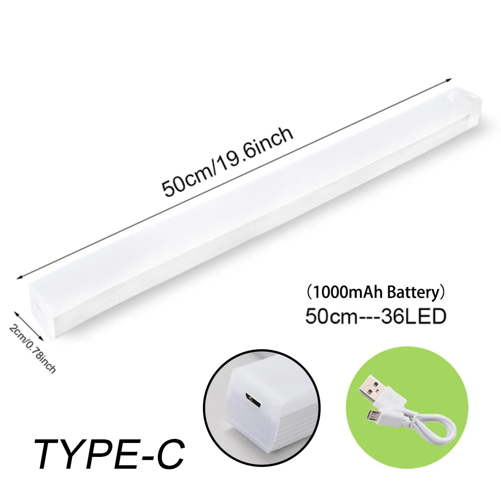 Wireless Motion Sensor LED Night Light – USB Rechargeable