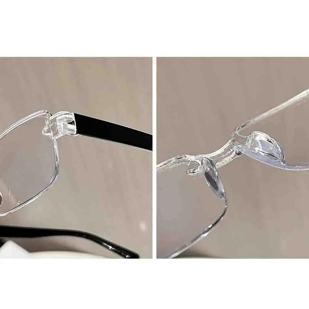 Smart Zoom Reading Glasses – Anti Blue Light, Adjustable Focus