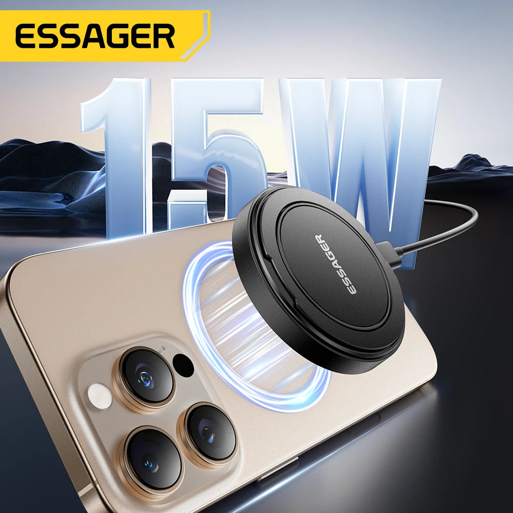 Essager 15W Magnetic Wireless Charger & Phone Holder