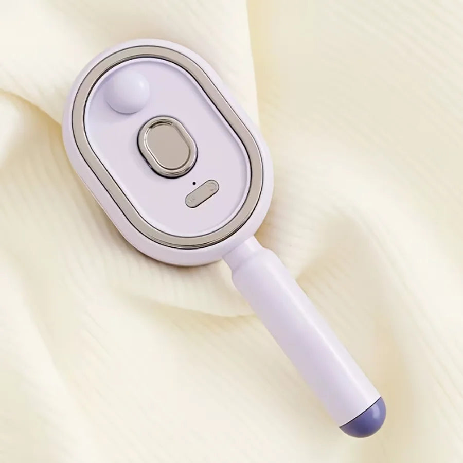 Ionic Steam Hair Brush – Anti-Frizz Detangling & Smoothing Tool