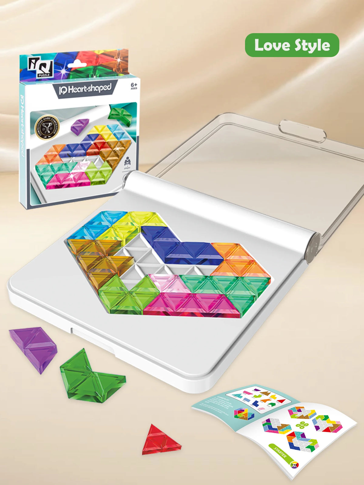 Logic Puzzle Board Game – Shapes & Colors for Kids