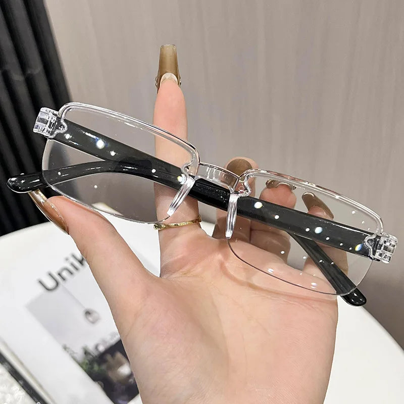 Smart Zoom Reading Glasses – Anti Blue Light, Adjustable Focus