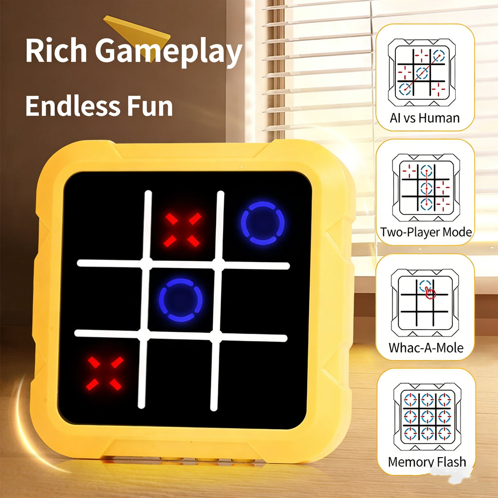Electronic Tic-Tac-Toe Strategy Game for Kids