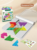 Logic Puzzle Board Game – Shapes & Colors for Kids