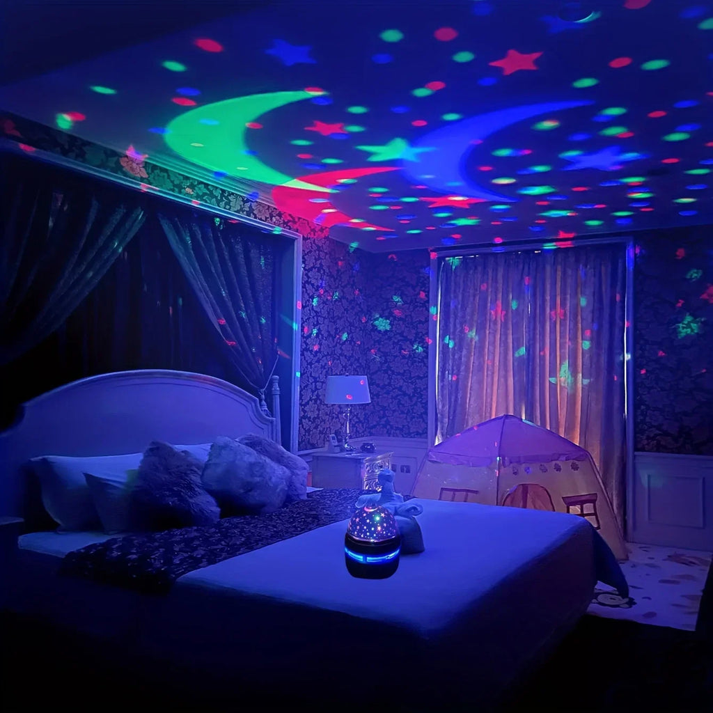 LED Star Projector Night Light