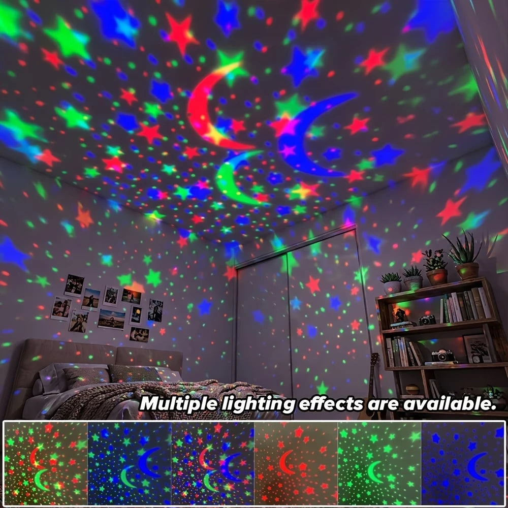 LED Star Projector Night Light