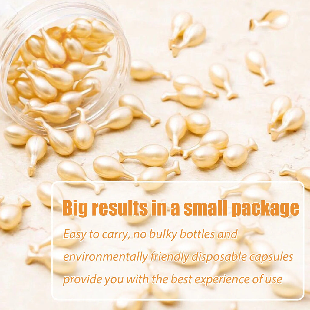 Collagen Face Serum Capsules – Hyaluronic Acid, Anti-Wrinkle & Brightening (50 Pcs)