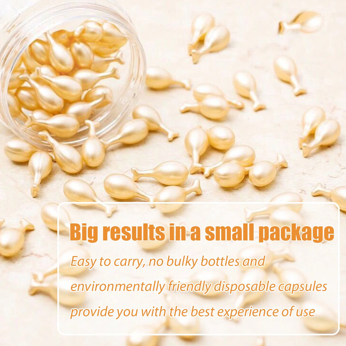 Collagen Face Serum Capsules – Hyaluronic Acid, Anti-Wrinkle & Brightening (50 Pcs)
