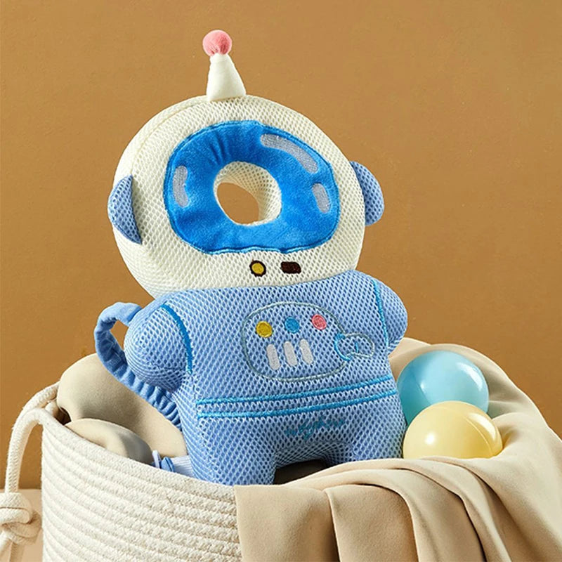 Baby Head Protector Backpack – Anti-Fall Safety Cushion for Crawling & Walking