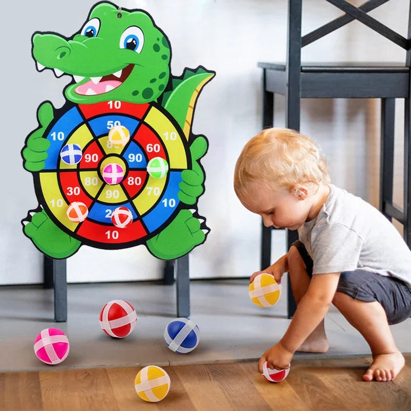 Animal Sticky Ball Target Game – Indoor Sports Toy