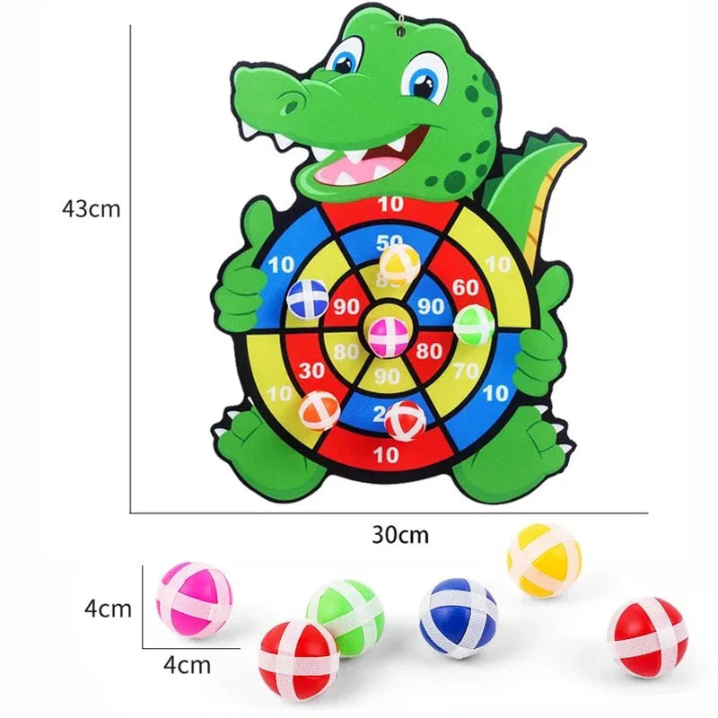 Animal Sticky Ball Target Game – Indoor Sports Toy