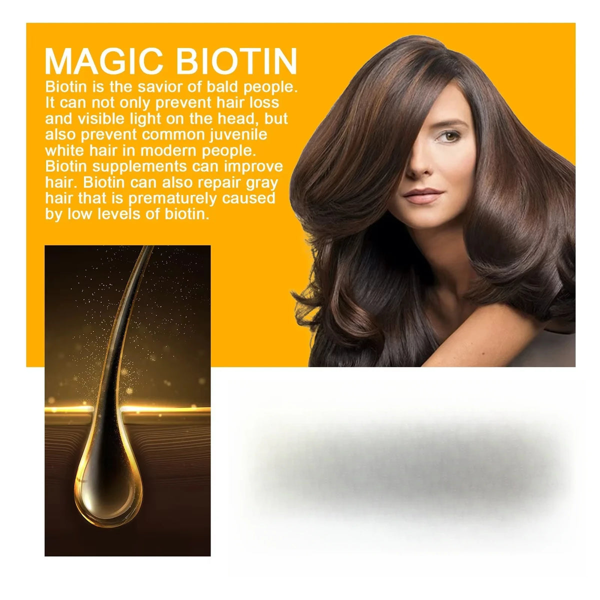Biotin Hair Growth Spray – Anti-Loss Scalp Treatment for Men & Women