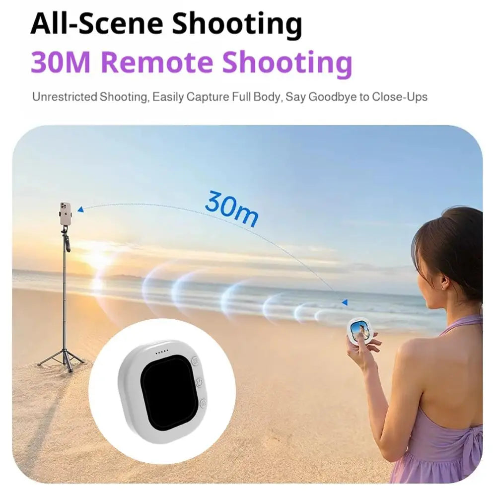 Phone Selfie Monitor Screen Holder – Rear Camera Vlogging Clip