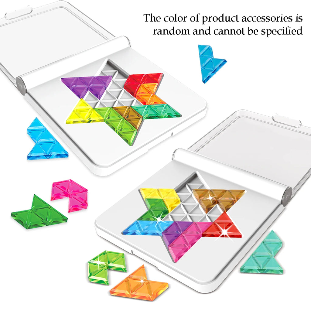 Logic Puzzle Board Game – Shapes & Colors for Kids