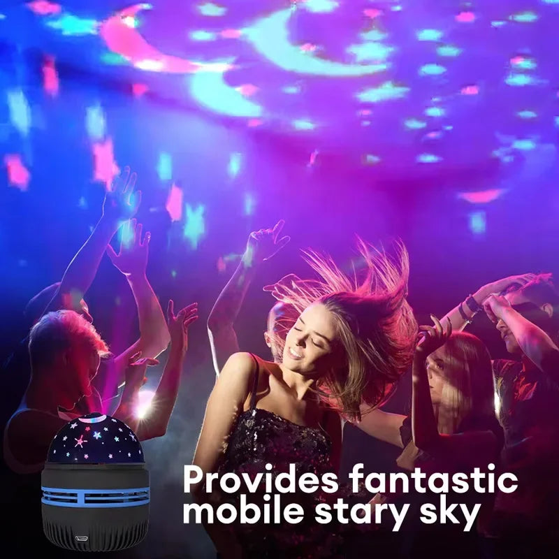 LED Star Projector Night Light