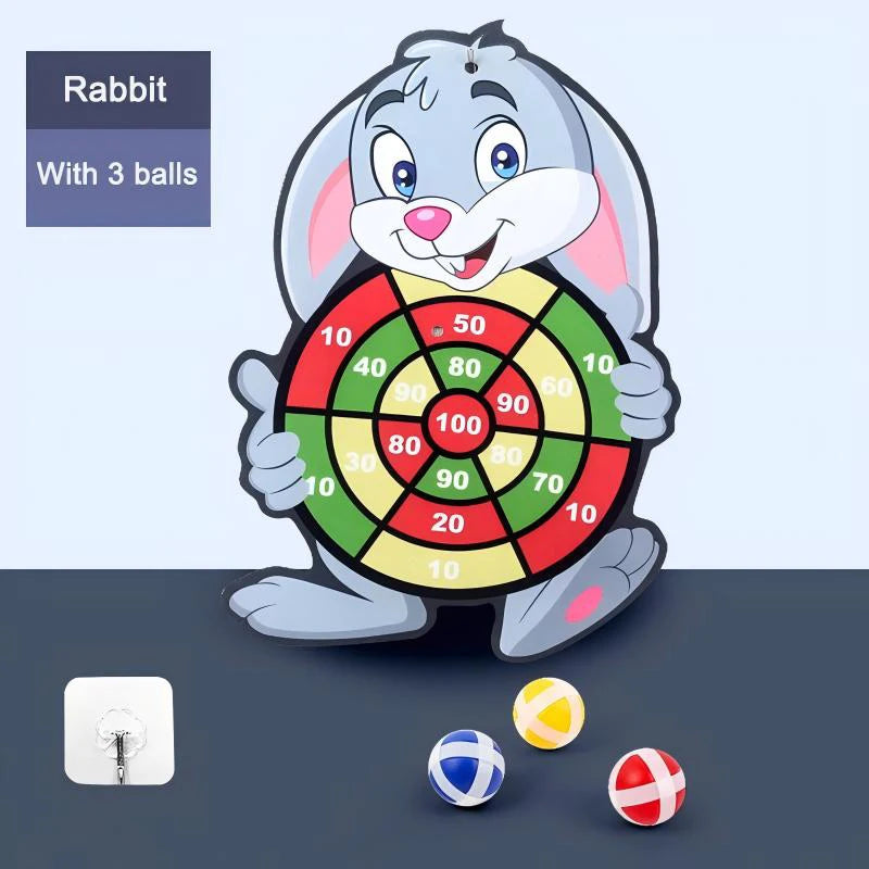 Animal Sticky Ball Target Game – Indoor Sports Toy
