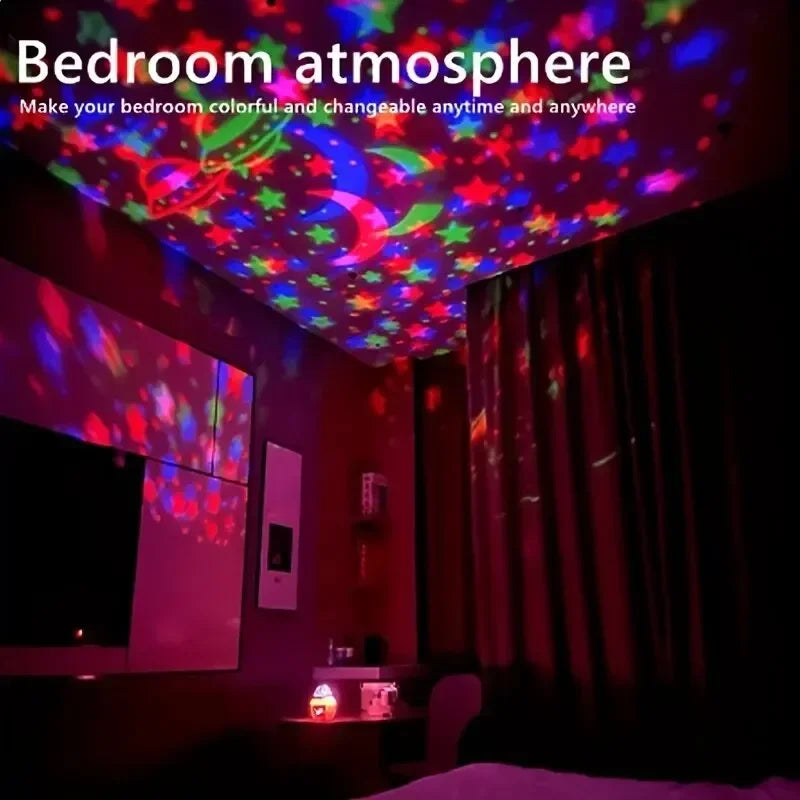 LED Star Projector Night Light