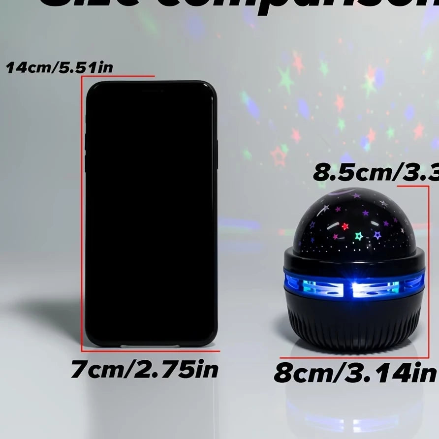 LED Star Projector Night Light